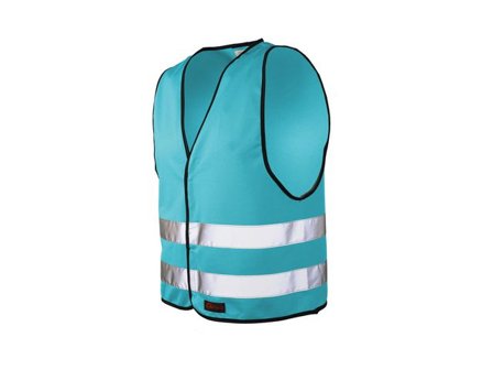 REFLECTIL Reflexväst Barn Kardborre XXS Ljusblå - Lyreco - Skola och förskola - Idrott, hälsa och rörelse - Västar, reflexer och promenadrep