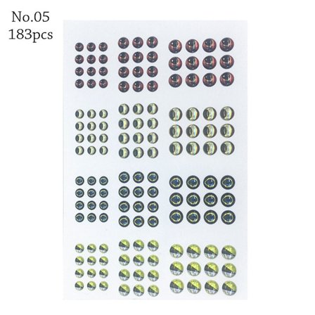 Fish Lure Eyes 3D Holographic eye NO.05 NO.05