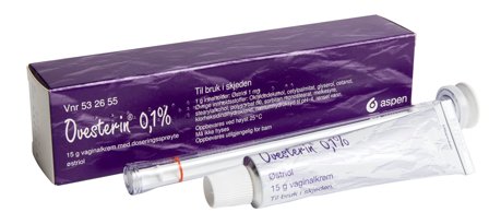 Ovesterin vag krem 0,1% m/appl