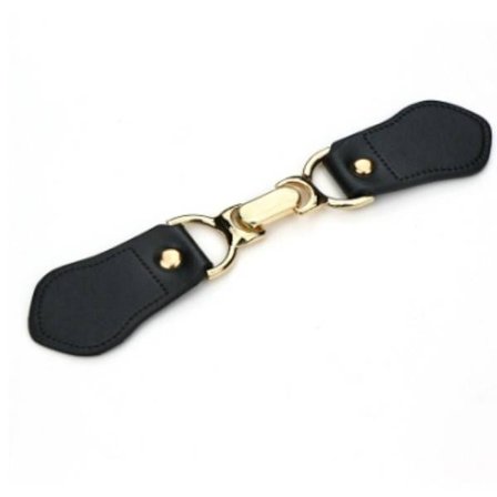 6 Stk Skinn lukkeklips Spenne Klær Krok Spenner Skinn