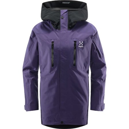 Haglöfs Elation Gore-Tex Jacket Women's (2020) Women lined ski jackets Purple L
