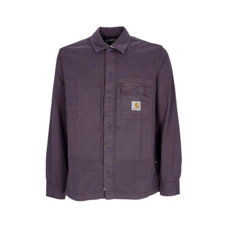 Carhartt Wip Shirt Lilla, Herre Skjorter, Størrelse: XL