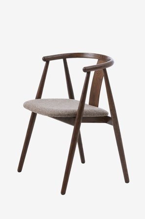 Håum - Stol 2-pak Åstorp - Brun - Stole med armlæn - Fra Homeroom