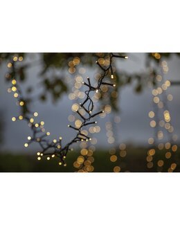 Star Trading Ljusslinga Warm White 16 meter Svart - Jul