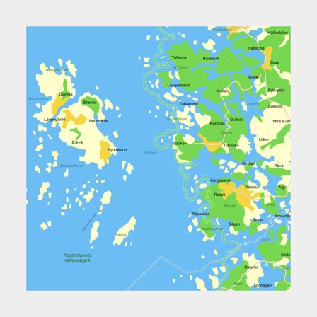 Special Chart Sjöfartsverket Kosterhavet, Nautical Chart (Edition 2009)