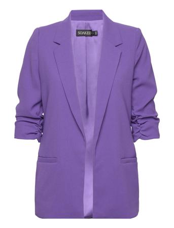 Slshirley Blazer Blazers Single Breasted Blazers Lilla Soaked In Luxury*Betinget Tilbud