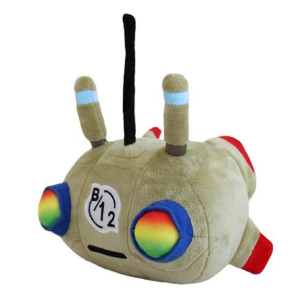 Stray B-12 Zbaltazar Stray plyschdocka Cyberpunk katt gosedjur dockor 7,87 tum