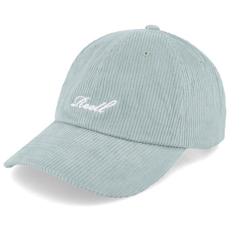 Reell - Grønn unconstructed Caps - Single Script Cap Hedge Corduroy Dad Cap @ Hatstore