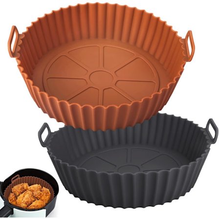 Silikonformar för 3-5 Qt Air Fryers (2-pack)