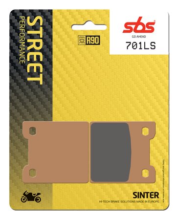 Pastiglie Freno Posteriori SBS LS Sinter - Suzuki RF 900 R 1994-1999