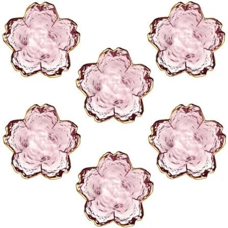 Petal Keramik Tallrik Såsfat Sushi Doppskålar Porslin Underlägg Skål