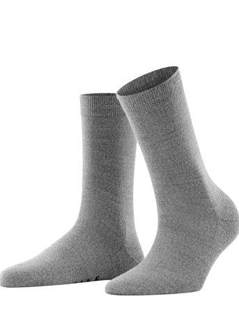 Falke Women Softmerino Pressure-Free Toe - Grey - 39-40