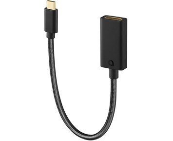 Andersson-USB-C-HDMI - Adapter 4K 0,25M Black-USB-C til HDMI-adapter-Computer accessories-Adaptere