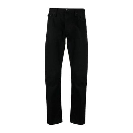 Off White, Slim-fit Jeans Zwart, Heren, Maat:W31