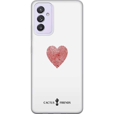 Yhteensopiva Puhelinkuori Samsung Samsung Galaxy A82 5G Cactus and Friends - Fingerprint Love
