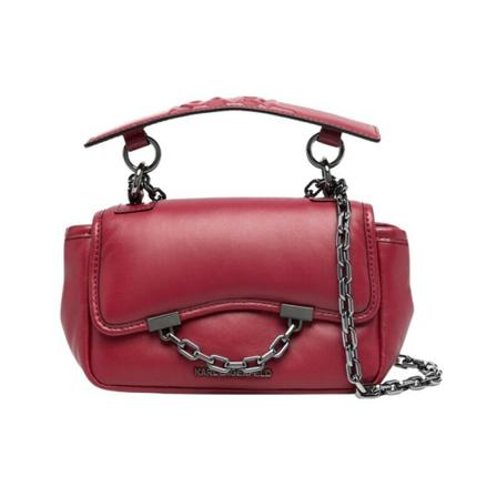 Karl Lagerfeld, Seven Bag Rood, Dames, Maat:ONE Size