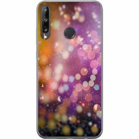 Huawei P40 Lite E Genomskinligt Skal Glitter