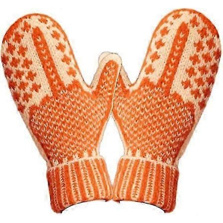 The Naughty List Vantar | Mysig Stickning med en Dold Attityd, Handstickade Dolda Långfinger Vintervarma Vantar för Kvinnor