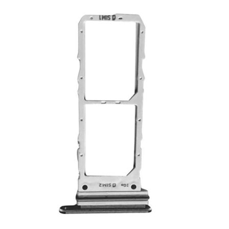 Vaihto-SIM-korttikelkka - Samsung Galaxy Note 10 - Musta - Kaksi SIM-korttia