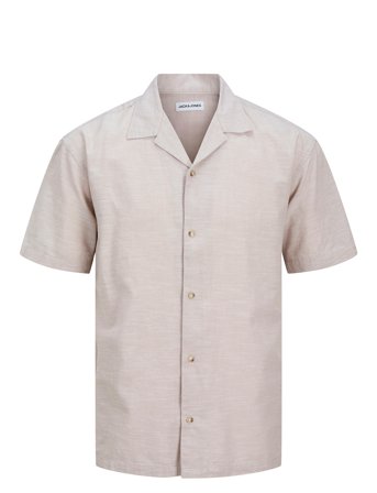 Jjesummer Resort Shirt Ss Sn Cream Jack & J S
