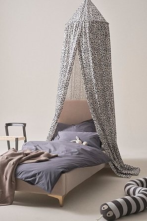 Jotex - Sänghimmel Vit/svart DALMATINA - Köp Sänghimlar hos Jotex