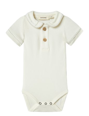 Lil'Atelier Nbmfundo Lio Ss Body Lil - Cream - 56
