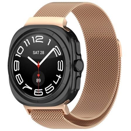 Milanese Armband Samsung Galaxy Watch Ultra 47mm Roséguld