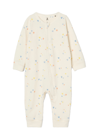 Å KIDS Pyjamas med dragkedja LONNIE Sovplagg Blå 68