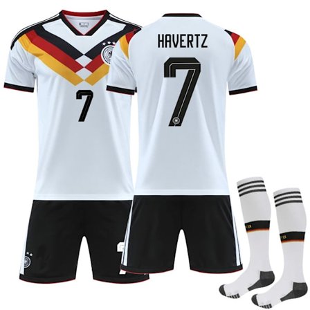 2026 VM Tyskland Hjemme Barn Fotballdrakt Nr. 7 Havertz