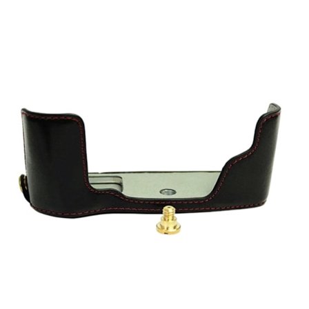 Olympus EM5II / E-M5 Mark II læderetui - Sort