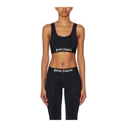 Palm Angels Sport Bras , Zwart , Dames , Maat: M Sport BH's & ondergoed