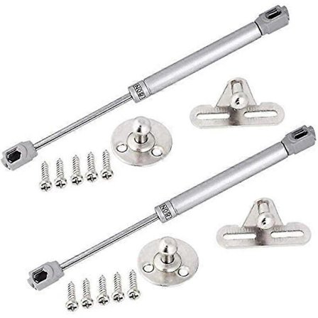 Hydrauliske gasfjedre til køkkenskabslåge, løftedæmperhængsel, 80N / 8 kg 270 mm, pakke med 2