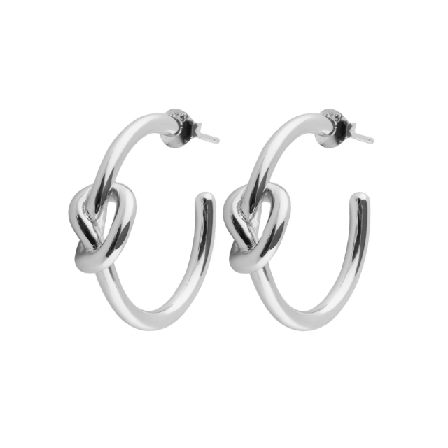 Sophie by Earring Knot hoops Örhängen Dam Silver ONESIZE