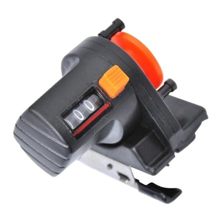 Fiskeline Tæller 3-cifret Dybdevindue Fiskeværktøj til Trolling Spoling