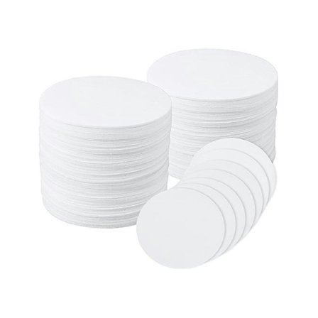 170 stk. Mikrobølgeovn Kiln Papir Rund Keramisk Fiber 12 cm Højtemperatur Keramisk Kiln til DIY Fusionsglas Fusionskiln