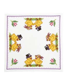 Deckchen Osterpärchen - Svarta Fåret