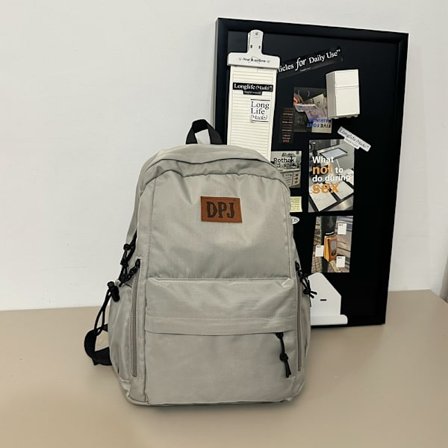 Ryggsäck herr high-end mode märke gymnasium ryggsäck kvinnlig högskolestudent skolväska stor kapacitet dator resväska