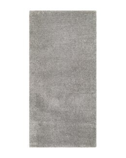 Ryamatta enfärgad Alaska Grå - 60 x 110 cm - KM Carpets