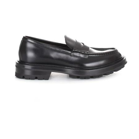 Neil Barrett Instappers , Zwart , Heren , Maat: 40 EU Instappers & Slip ons