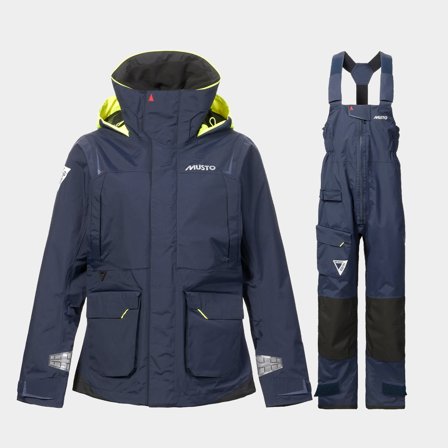 Ölzeug Set Musto BR1 Channel, True Navy, Damen, Large (UK 14) - Boot