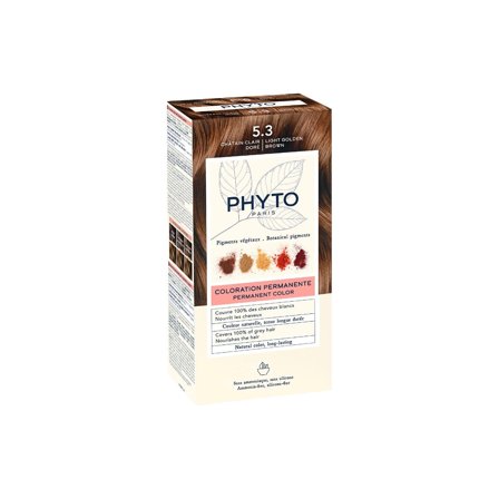 Phyto Phytocolor 5.3 Castano Chiaro Dorato Colorazione Permanente
