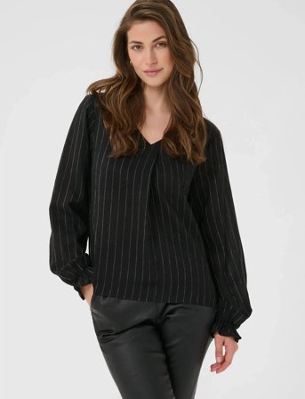 Cream Crbetina Blouse - Black - 38