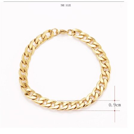 316L rostfritt stål Armband GULD/SILVER