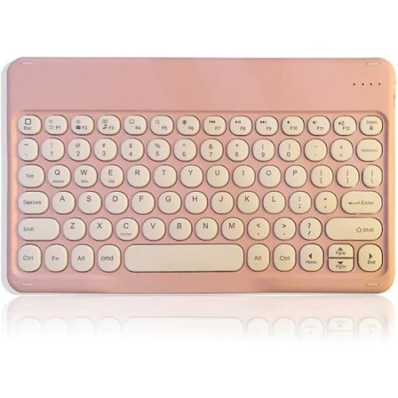 Ultra Slim Retro Bluetooth-tangentbord