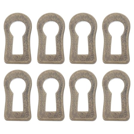 10 stk. Antikk Nøkkelhull Deksel Metall Nøkkelhull Deksel Dekorativ Nøkkelhull Innlegg Rosettplate