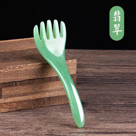 Femklo Huvudskrapsticka Nackmassage Benmassage Skrapklo Massage Ansikts Resin Huvud Skalpmassager Gua Sha för Kroppen~02284