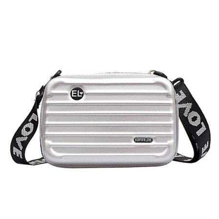 Kvinnor Mini resväska Form Crossbody Bag Axelväska