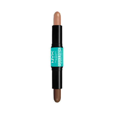 NYX Professional Makeup Wonder Stick Dual-Ended Face Shaping Highlighter Unisex Beige 8 G