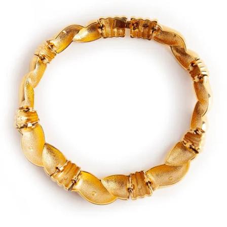 Givenchy Pre-owned, Pre-owned Yellow Gold necklaces Geel, Dames, Maat:ONE Size