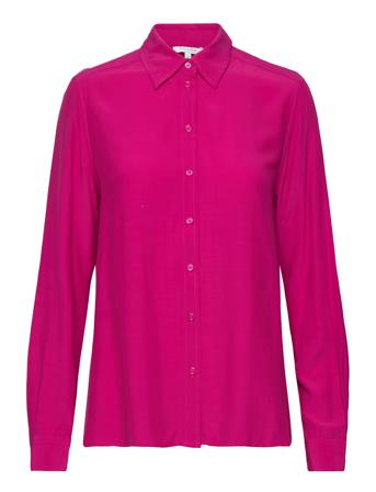 Rana-Cw - Blouse Langermet Skjorte Rosa Claire Woman*Betinget Tilbud